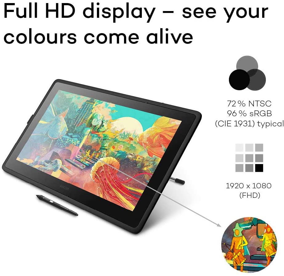 Wacom Cintiq 22 DTK2260K0A - Creative Pen Display | Wacom