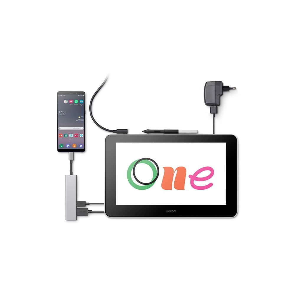 Wacom One DTC133とHi-uniブラシ データー Hi-uni Digital for Wacom