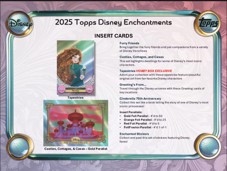 Topps 2025 Disney Wonder Trading Cards (Hobby Box) – Alter Ego Comics