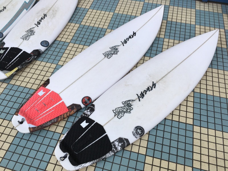 今週はステイシーサーフボード | サーフィンスクール 千葉市稲毛の