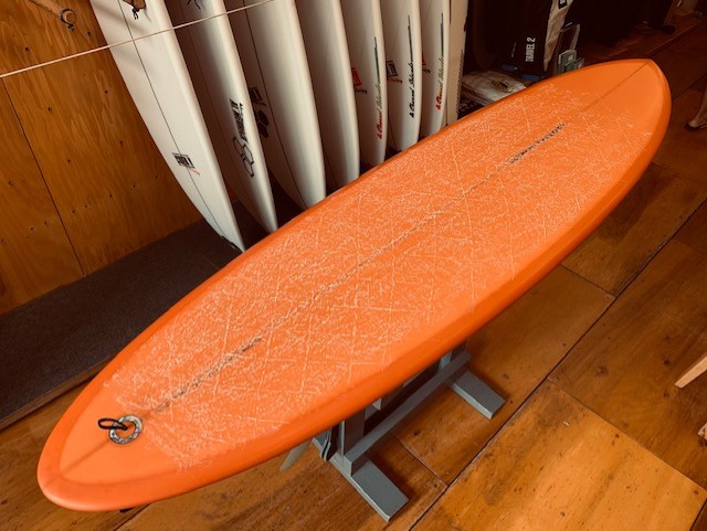 木曜日 CI MID 6'8” オレンジ | サーフィンスクール 千葉市稲毛の