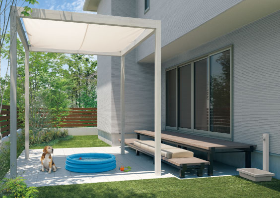 人工木デッキ ヴィラウッド｜三協アルミ