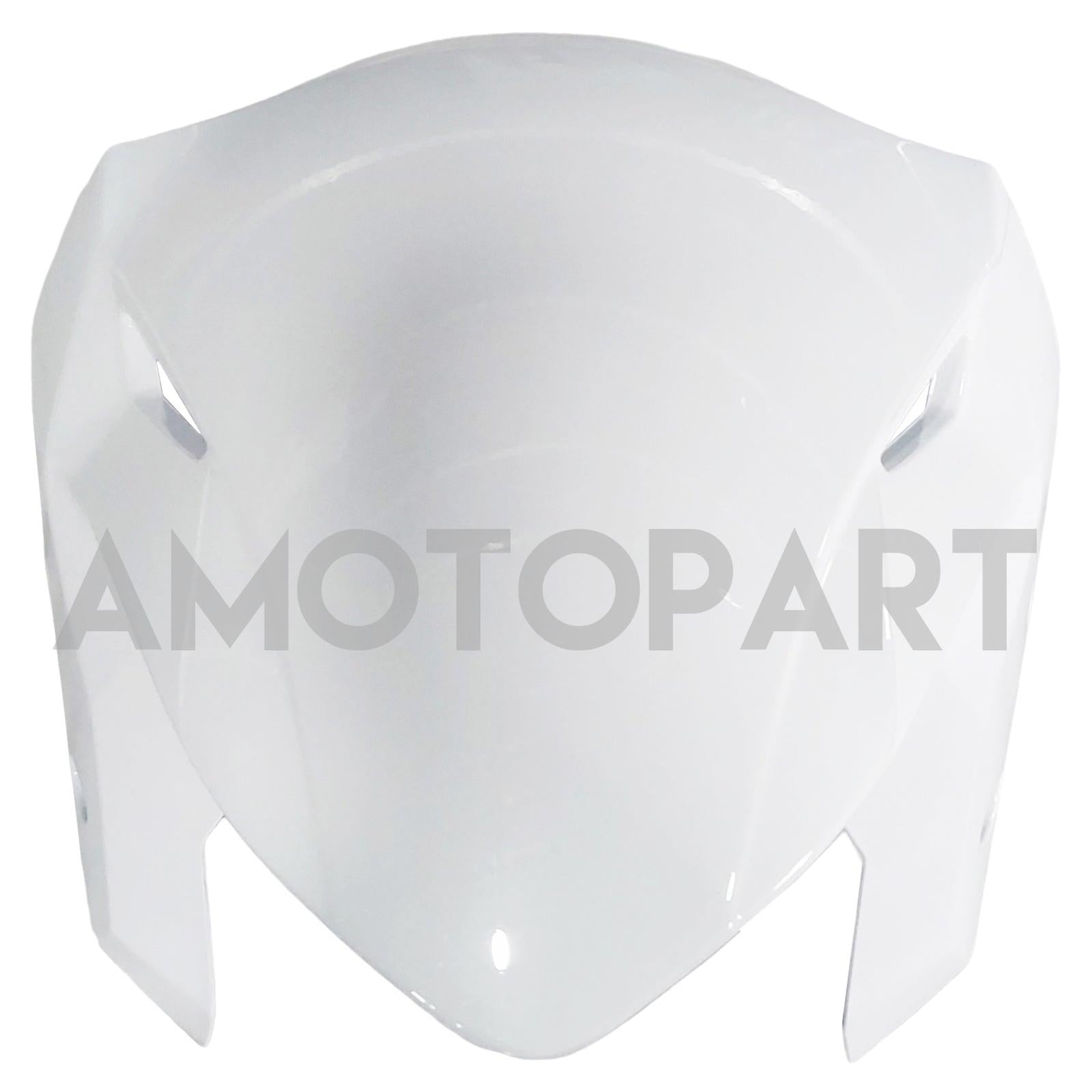Amotopart 2019-2025 Kawasaki Ninja ZX25R ZX4R ZX4RR Pearl White Fairin
