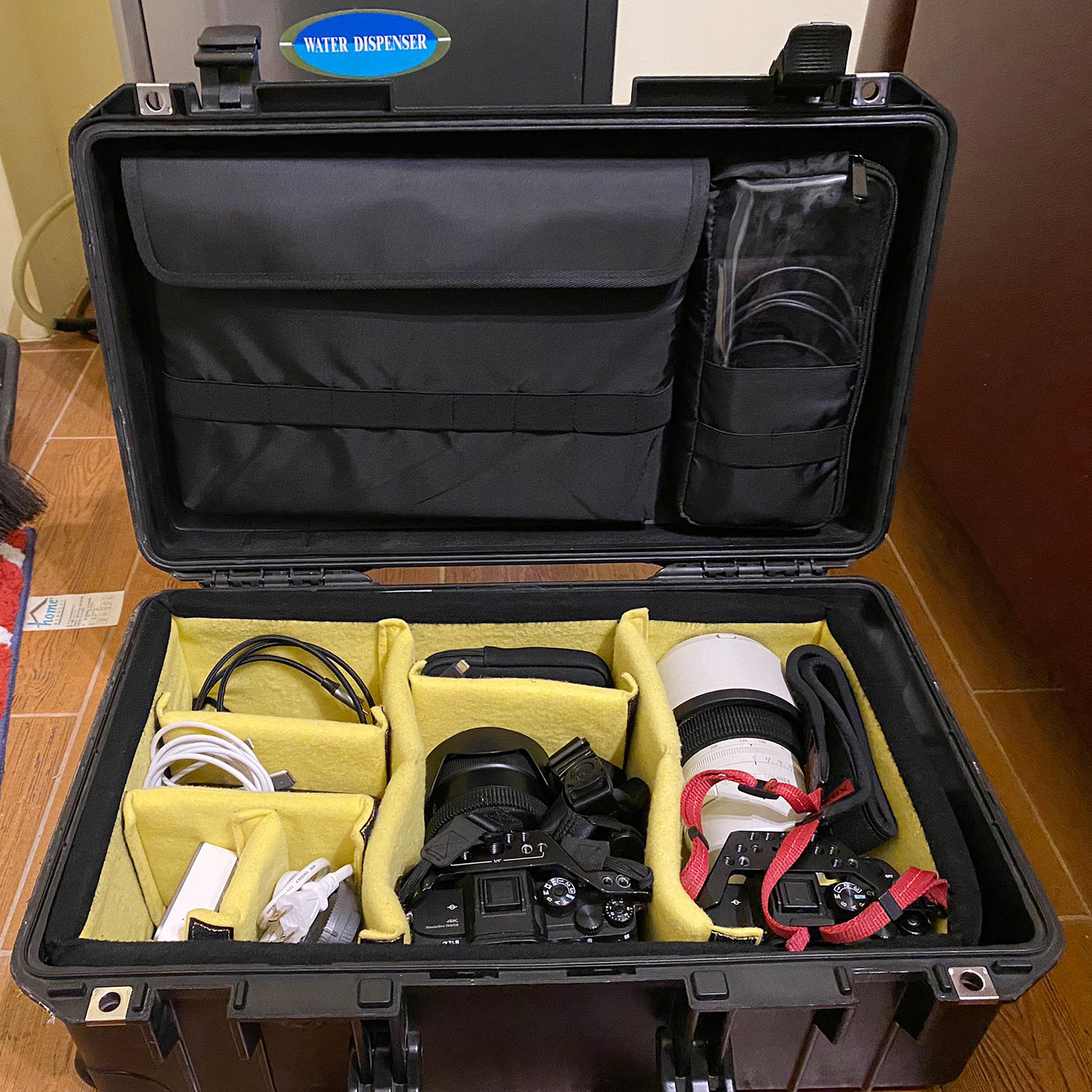 Lid Organizer 15 16inch Laptop pouch Fits Peli Pelican1510 1535