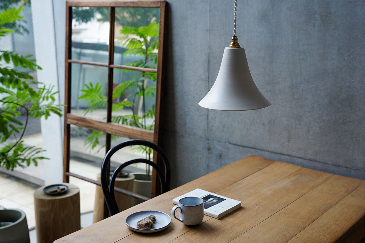 3RD CERAMICS ペンダントランプ ラッパ - アメノイエ