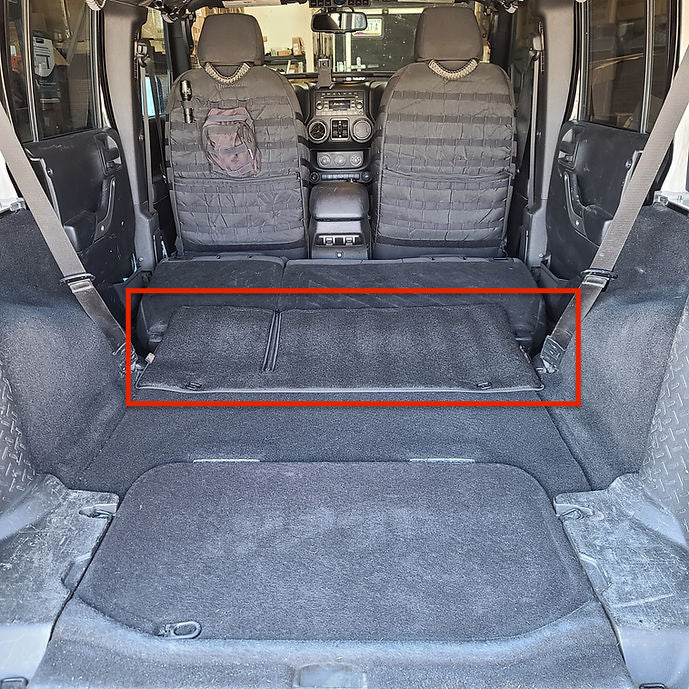 deepsleep ラングラー専用 カーゴ ギャップ マット JL / JK 4ドア車用