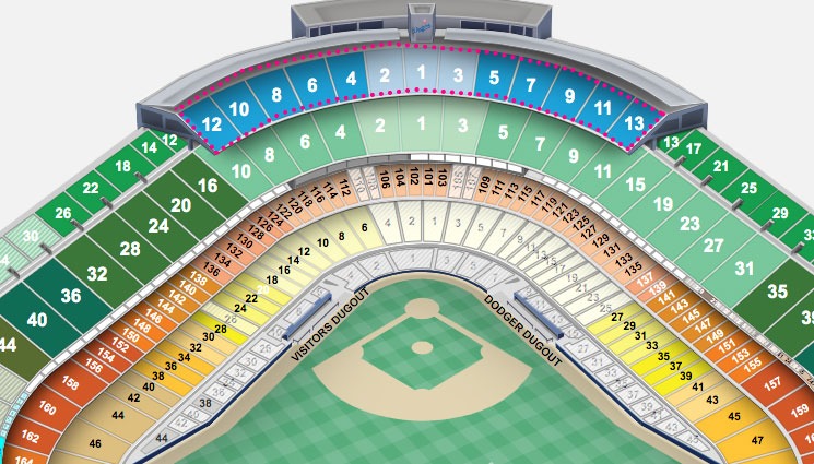 ロサンゼルス・ドジャース】座席エリア別のチケット料金とお勧め座席を