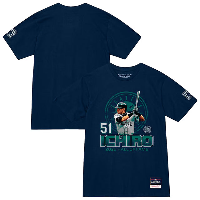 イチロー選手モデル 海外取寄 ミッチェルアンドネス Tシャツ シアトル