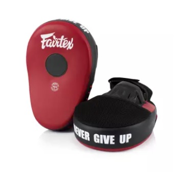 フェアテックス Fairtex マックスパンチングミット レッド&ブラックの