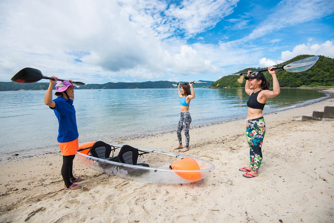 奄美大島/瀬戸内町/約3時間】安心のガイド付き☆人気マリンスポーツ3種