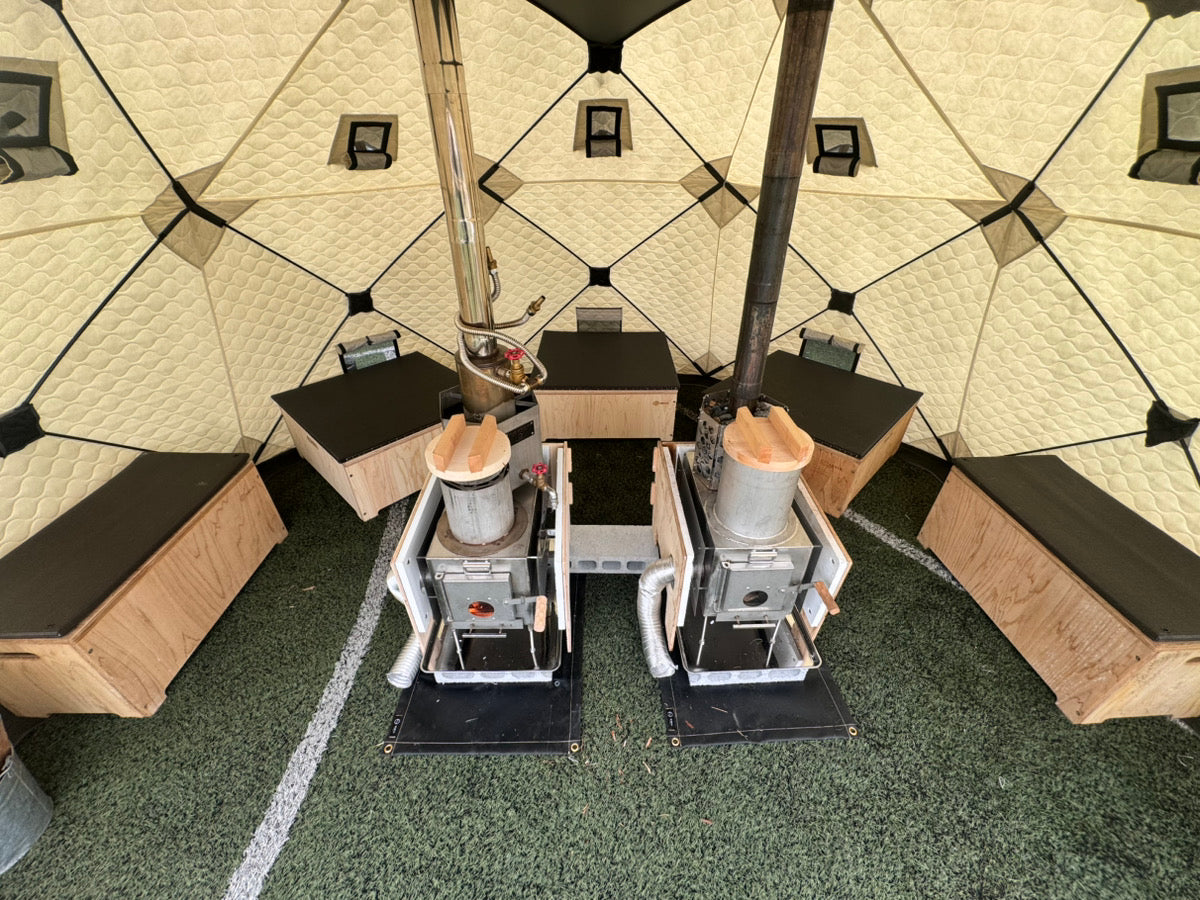 AMBER サウナテント totonoi2 & AMBER STOVE ｜ 