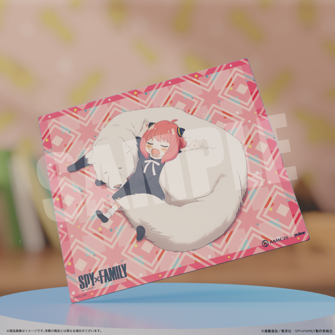SPY×FAMILY｜AMICIS Superglide 2 ガラスマウスパッド アーニャEdition