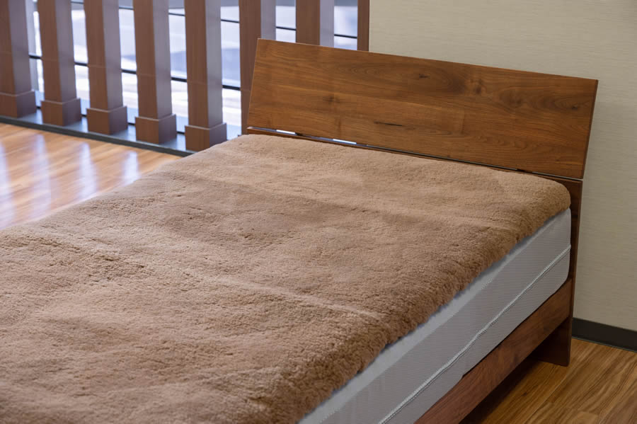 ムートンシーツ 日本製ムートン クリンプシーツ プレミアムタイプ