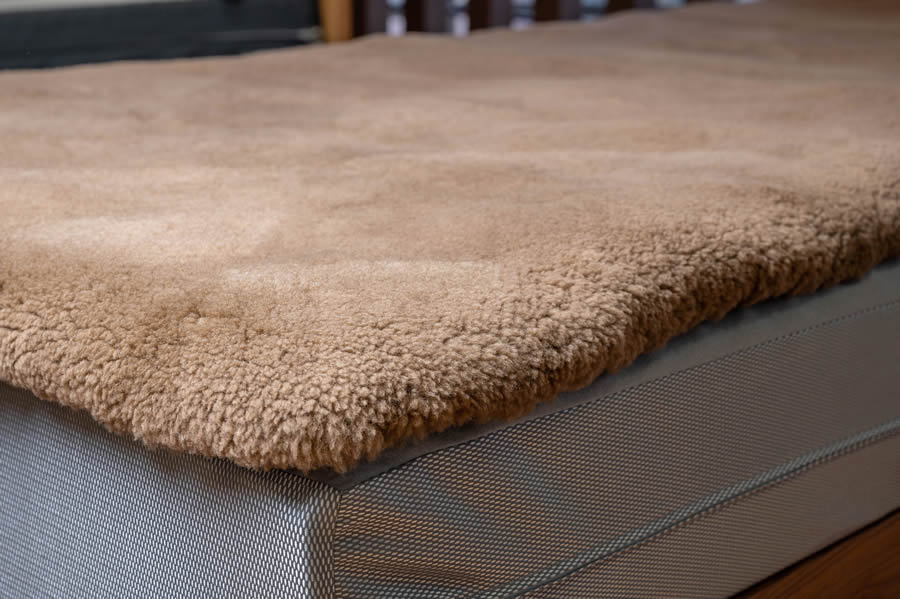 ムートンシーツ 日本製ムートン クリンプシーツ プレミアムタイプ