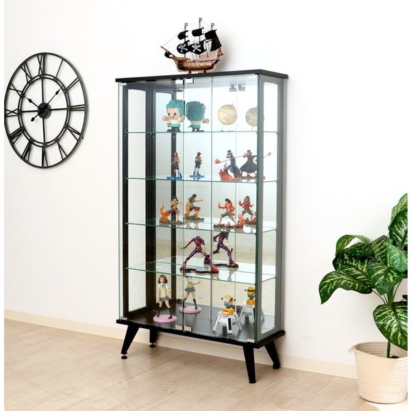 kag-36713 コレクションケース キャビネット ガラス ショーケース