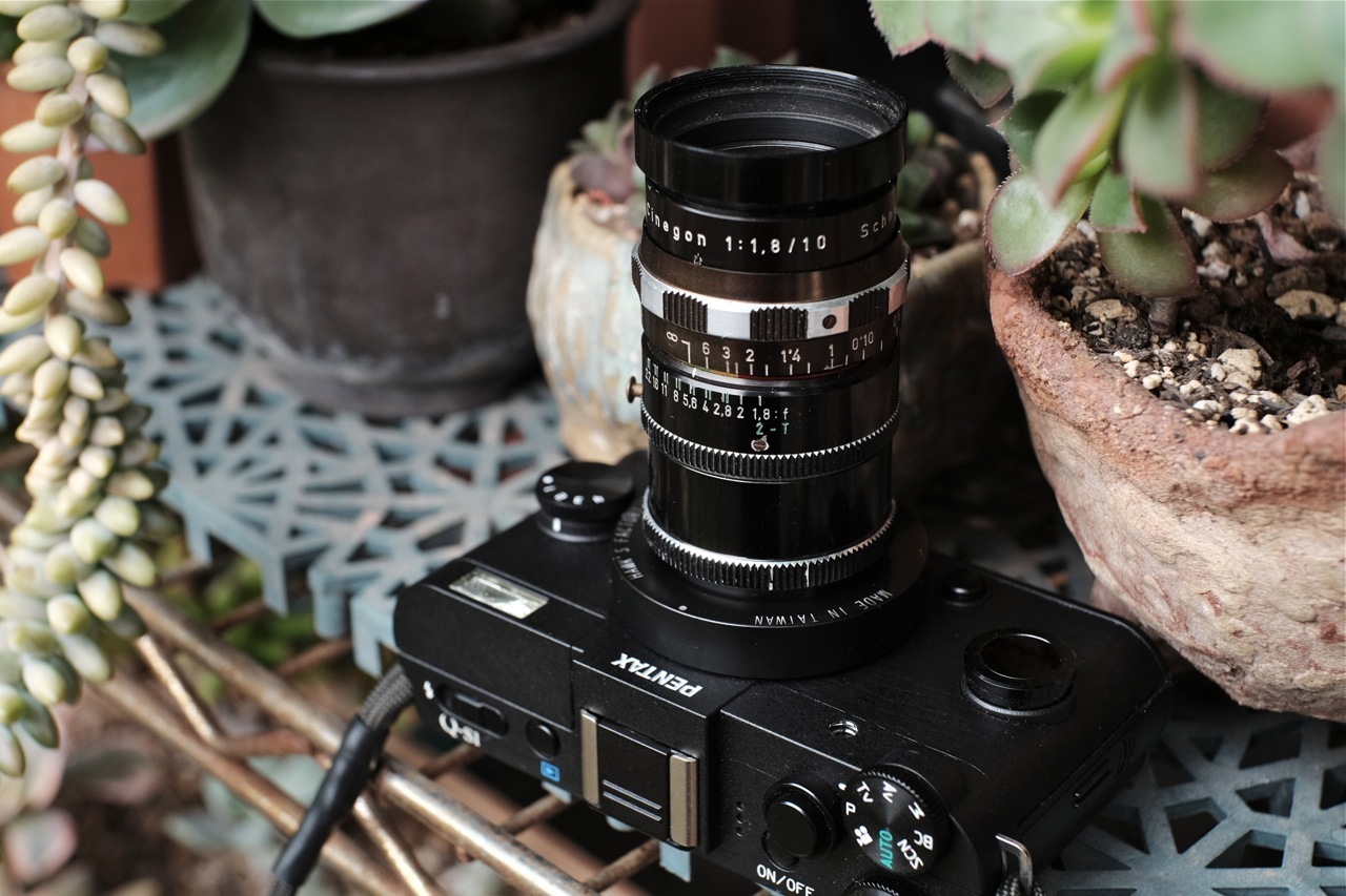 第三十三號 Schneider-Kreuznach Cinegon 1:1.8/10 + PENTAX Q-S1