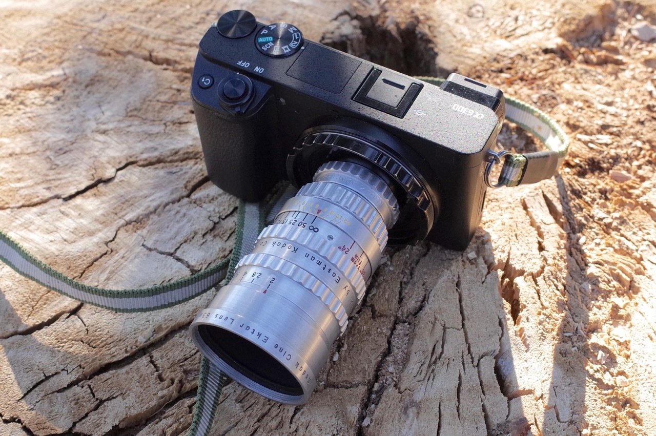 Kodak Cine Ektar 63mm f:2 + SONY α6300: 少年☆レンズ