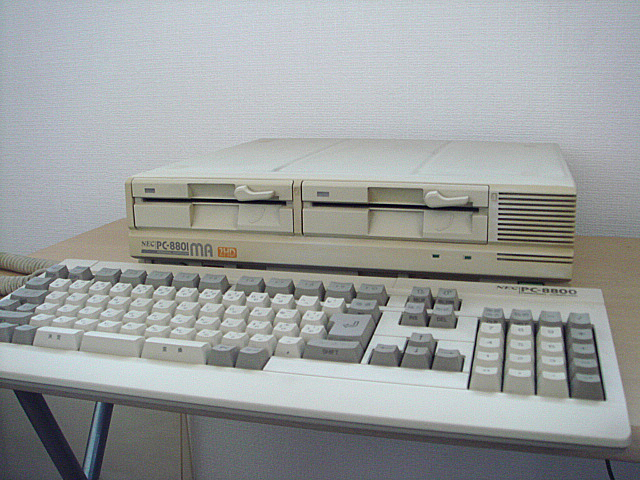 PC-8801MA(NEC) 1987年 | 古いハードに囲まれて since2011