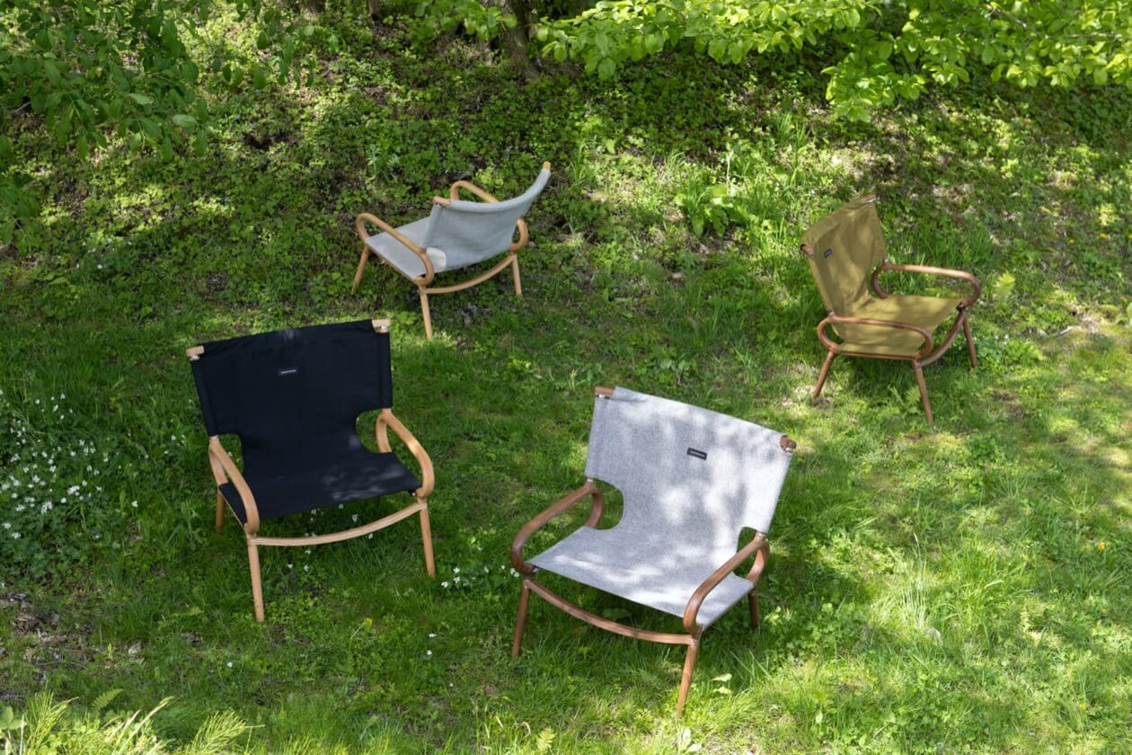 IKIKI｜イキキ【グランドチェア / オーク / キャンバス (ブラック