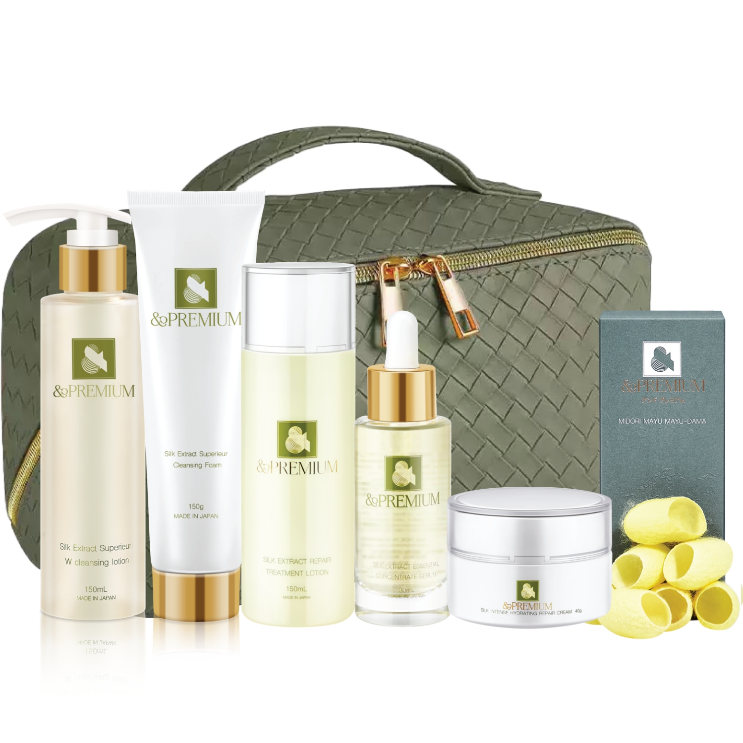 &PREMIUM 皇牌奇蹟再生無瑕套裝 - &PREMIUM Green Silk Derived