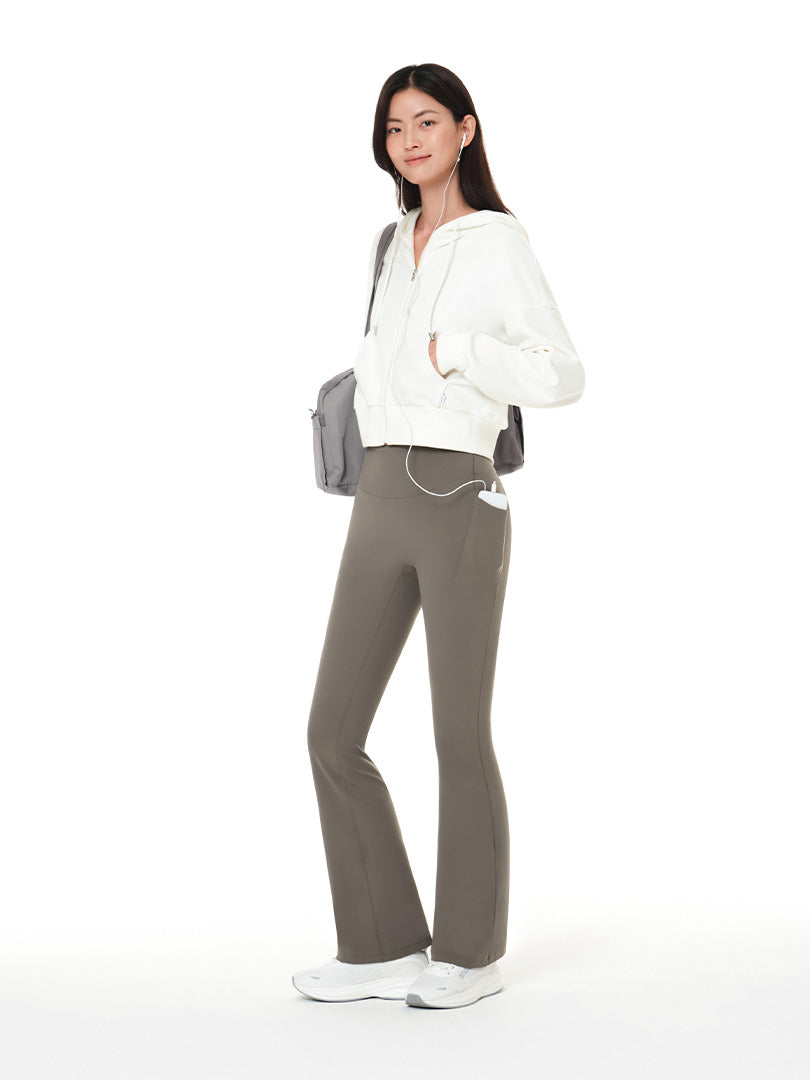 アンダール　セミワイドレギンス　andar ロング　M　ハッシュドグレイ Airywin セミワイドレギンス | andar JAPAN