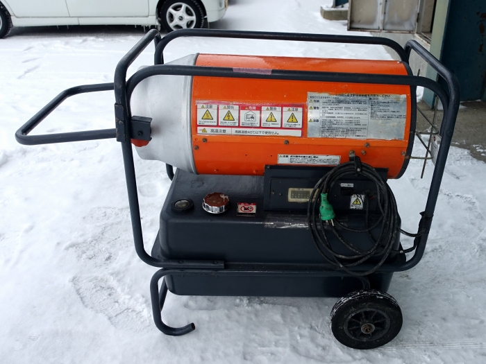 安東産業 中古 オリオンジェットヒーター HPE310－L 北海道旭川市