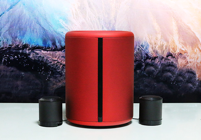 Mini-ITXケース「朱鼓」レビュー。低価格な「Mac Pro」風PCケースで