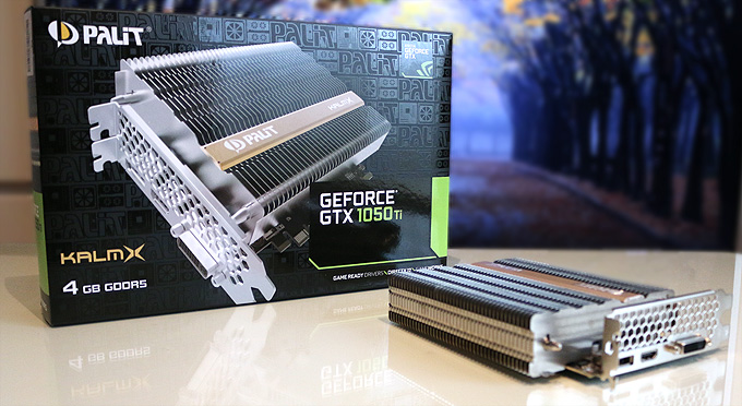 魅惑のファンレスグラフィックボードの世界「Geforce GTX 1050Ti Kalm X」