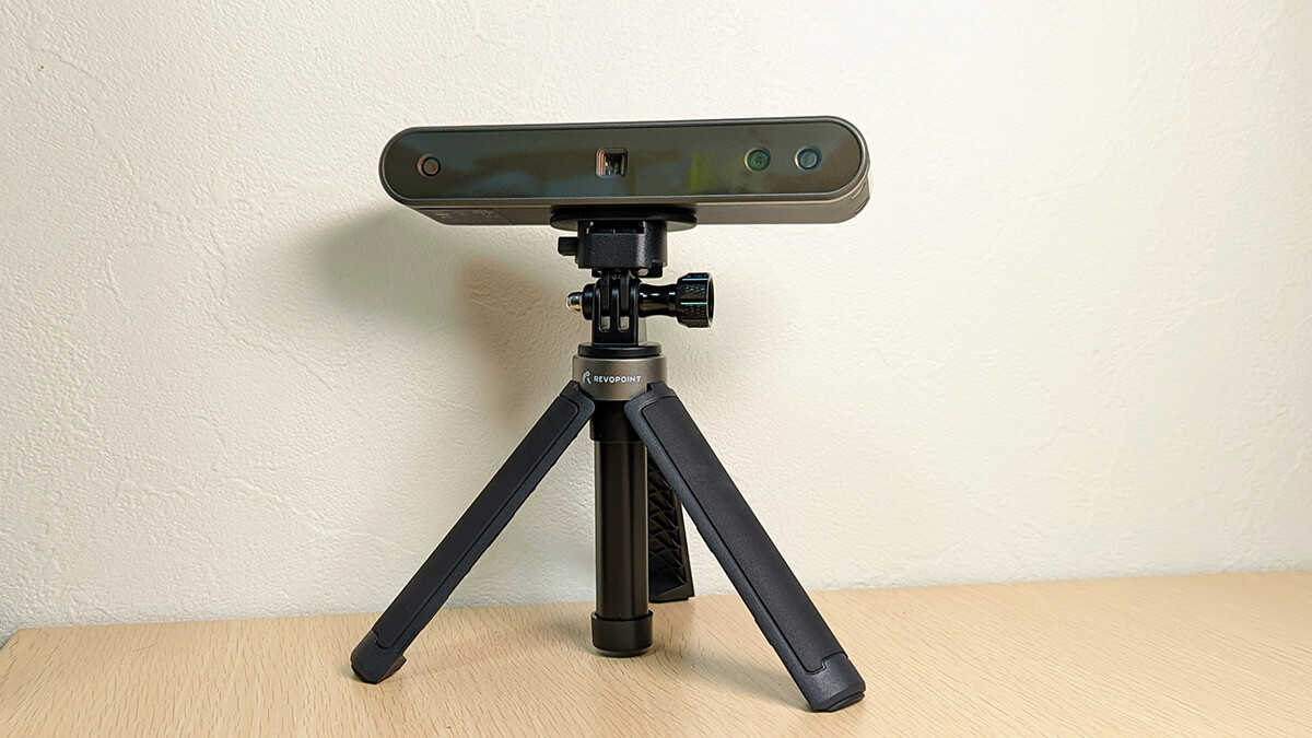 手軽に3DスキャンできるRevopoint POP 2レビュー。簡単操作で3Dモデル