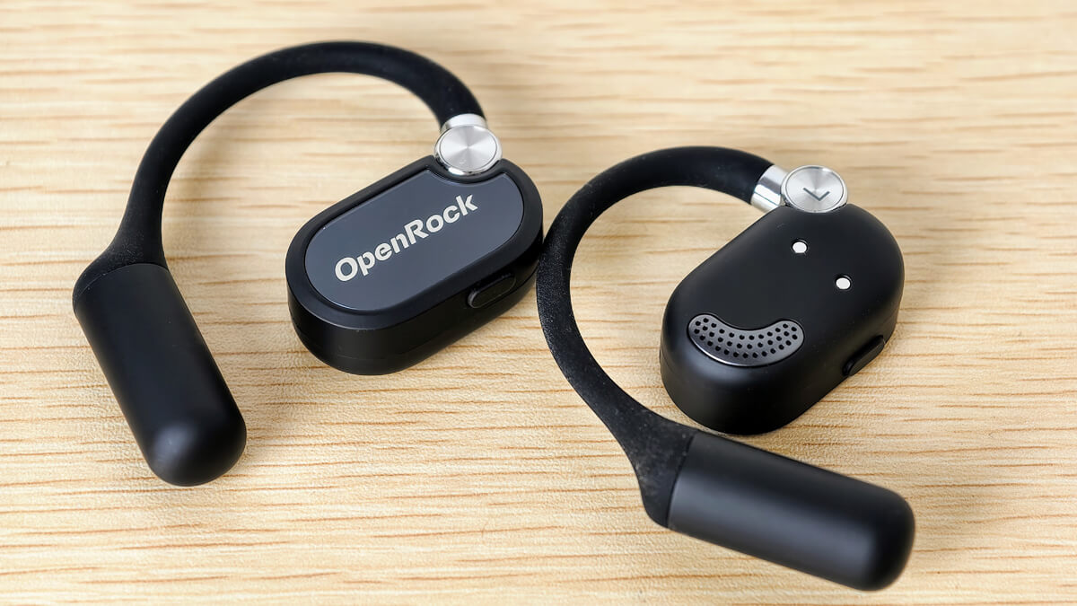 OpenRock Xレビュー - 周りの音も聞けるオープンイヤーながら低音も
