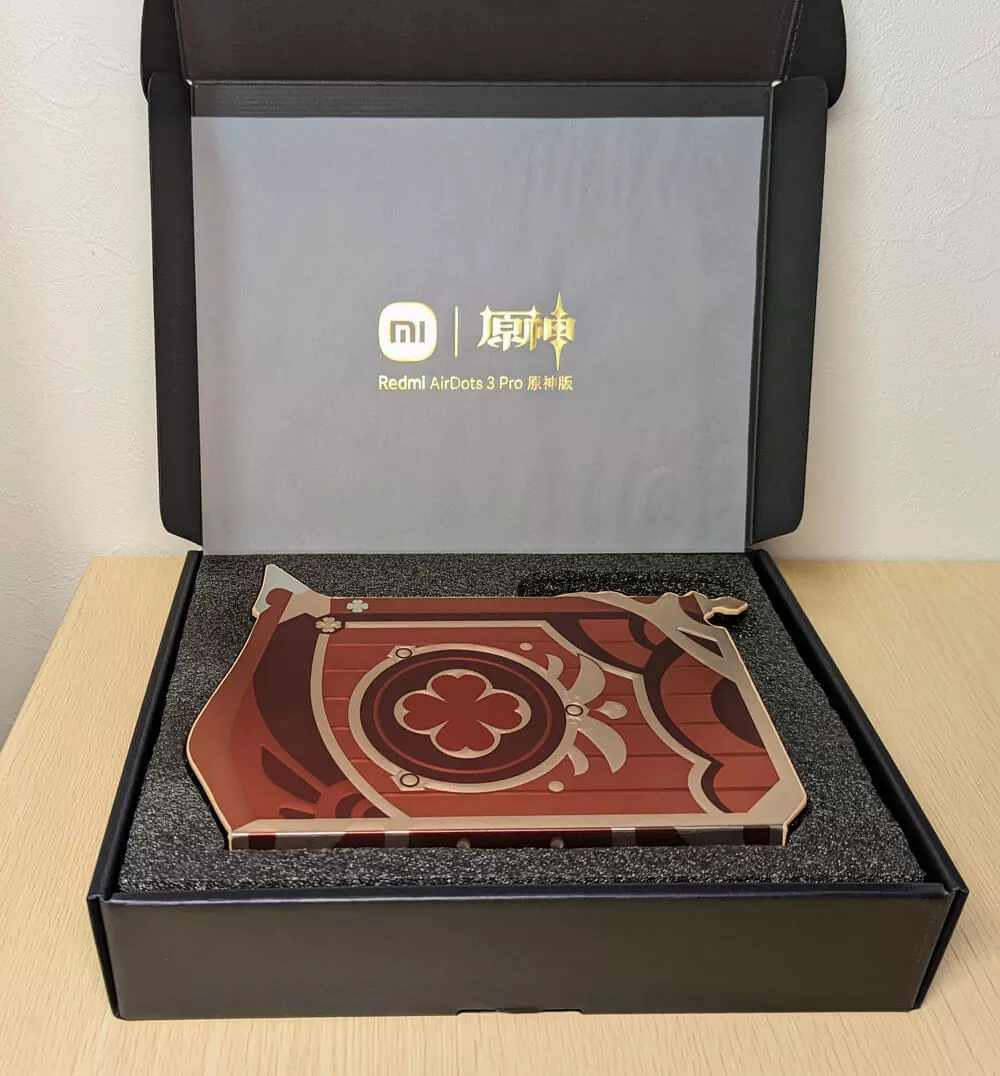 Redmi AirDots 3 Pro 原神版レビュー。クレーをモチーフとしたデザイン