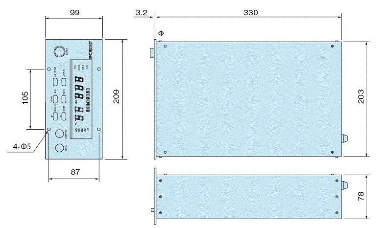 ワイドレンジ電離真空計 M-833HG | キヤノンアネルバ株式会社