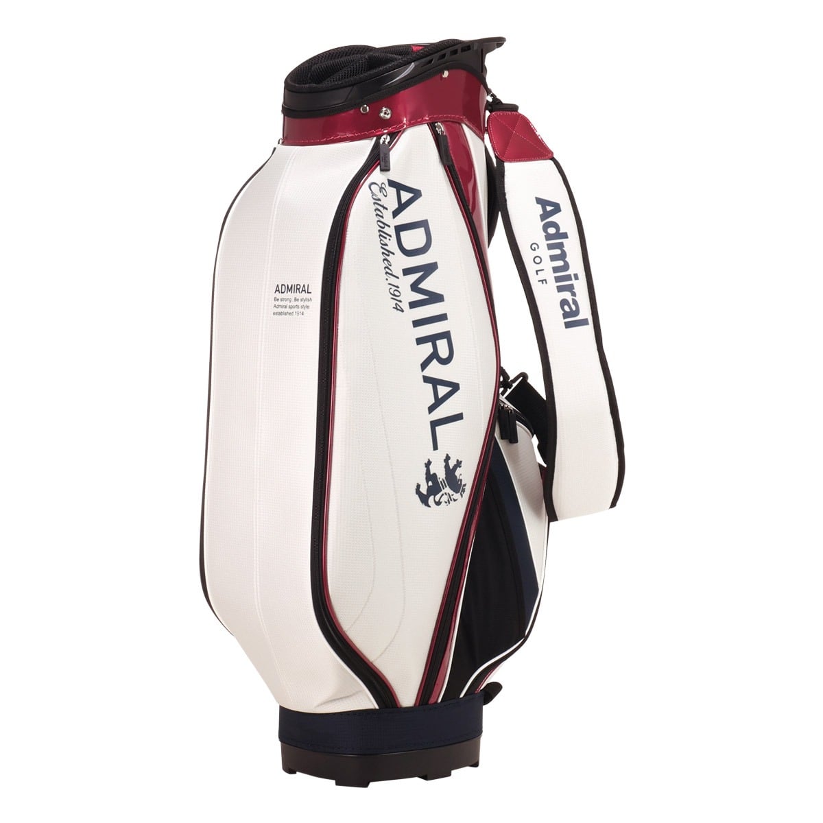 Admiral GOLF アドミラル ゴルフ キャディバッグ カート型 5分割 9型