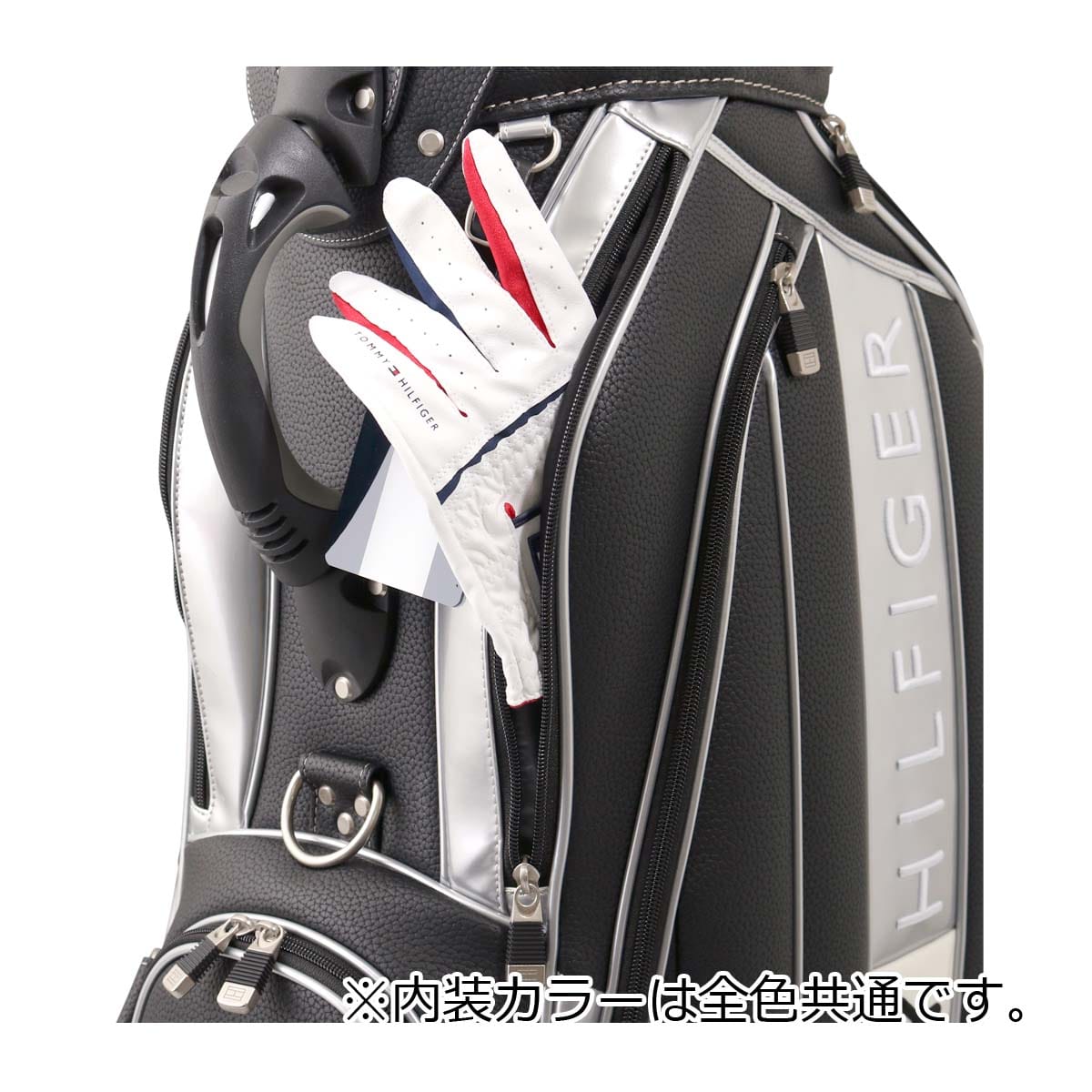 Tommy Hilfiger トミーヒルフィガー ゴルフ キャディバッグ フェイス