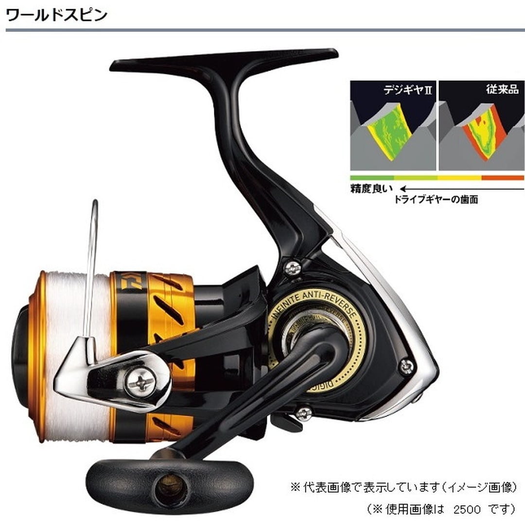 ダイワ（Daiwa） リール 17 ワールドスピン 2500