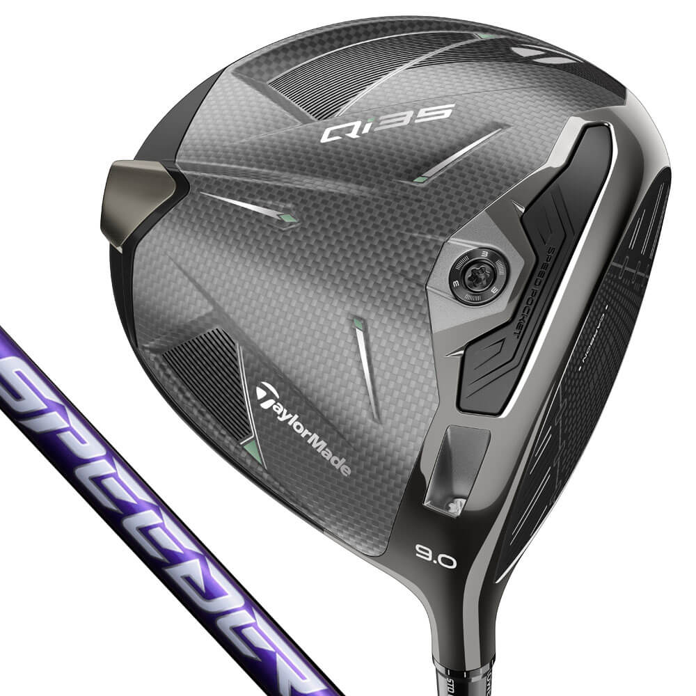 テーラーメイド メンズ Qi35 ドライバー SPEEDER NX VIOLET シャフト