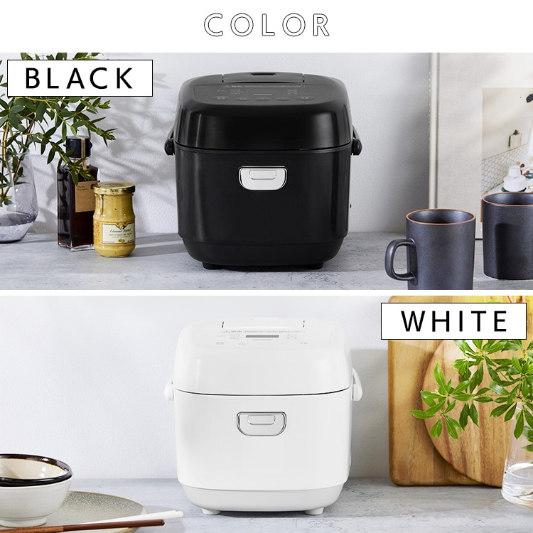 マイコンジャー炊飯器 3合 RC-BMA30-B ブラック