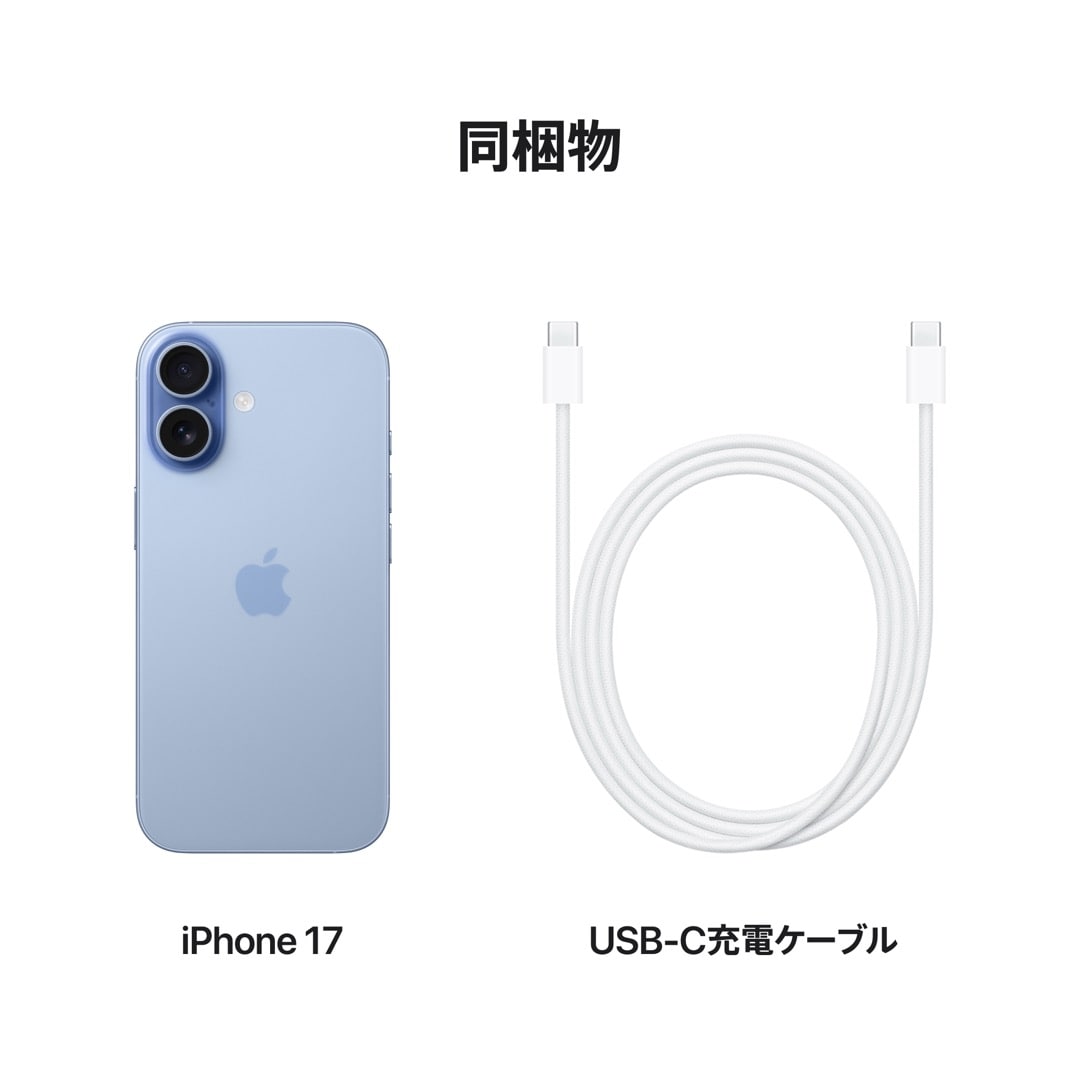 iPhone 17 256GB ミストブルー with AppleCare+: Apple Rewards Store