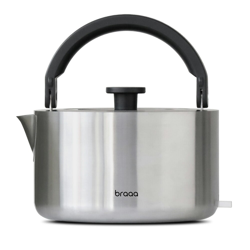 braaa ブラー やかんケトル ≪シルバー VBKK001-SV≫ 電気ケトル