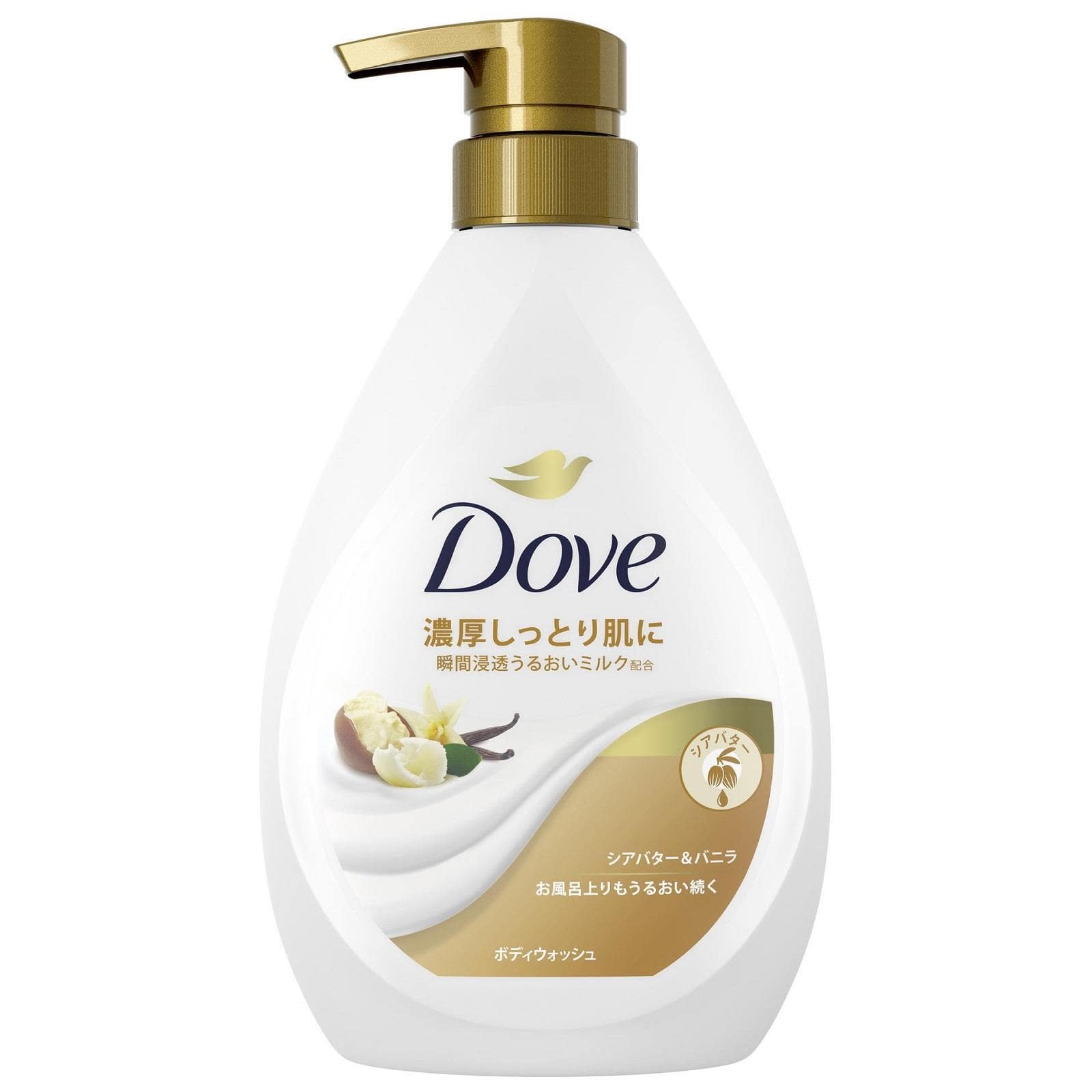ユニリーバ ダヴ ボディウォッシュ シアバター＆バニラ ポンプ (470g