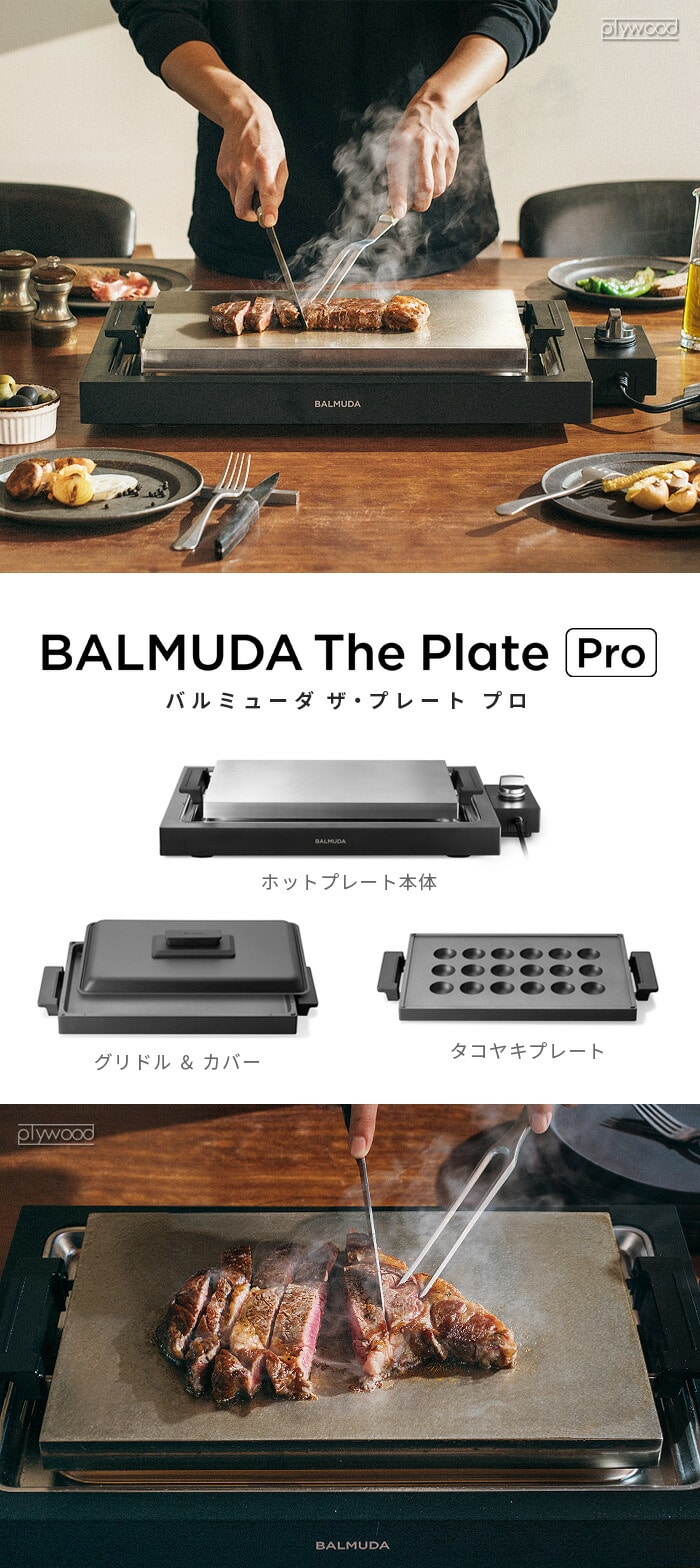 正規店 バルミューダ ザ・プレート プロ フルセット BALMUDA The Plate