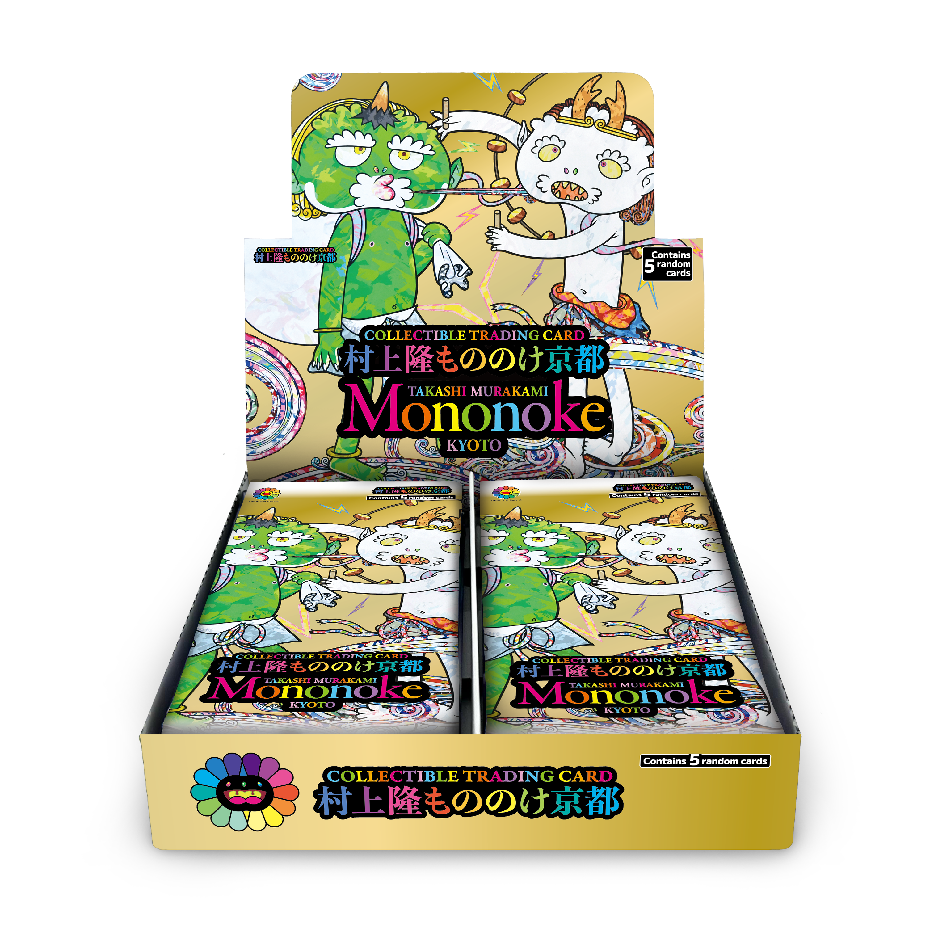 村上隆 もののけ 京都 Collectible Trading Card（BOX）英語版