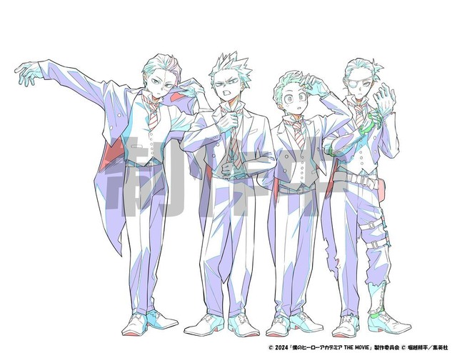 劇場版「ヒロアカ ユアネクスト」BD&DVDの描き下ろしジャケット公開