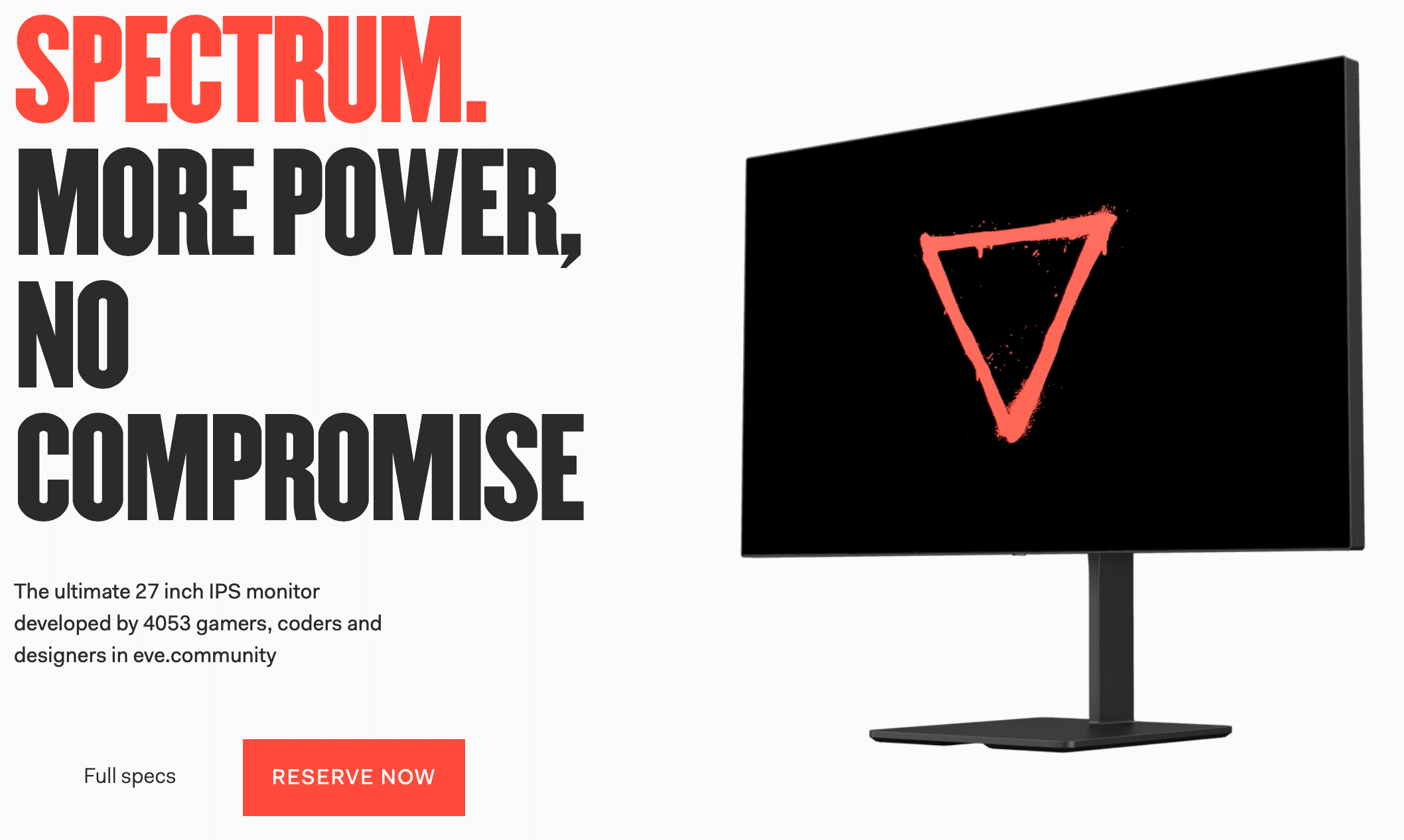 PS5の4K 120Hz対応モニタが7万円？Eve Spectrumを考える