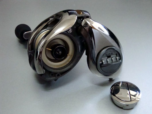 シマノ初期アンタレスカスタム・ZPIパーツ組込マグブレーキ クイズの