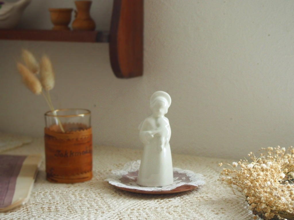 Royal Copenhagen ロイヤル・コペンハーゲン 陶器の天使の置物