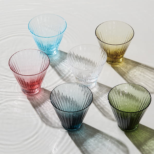 Sghr スガハラ / キーラグラス6色セットを贈るなら、多彩で高品質な