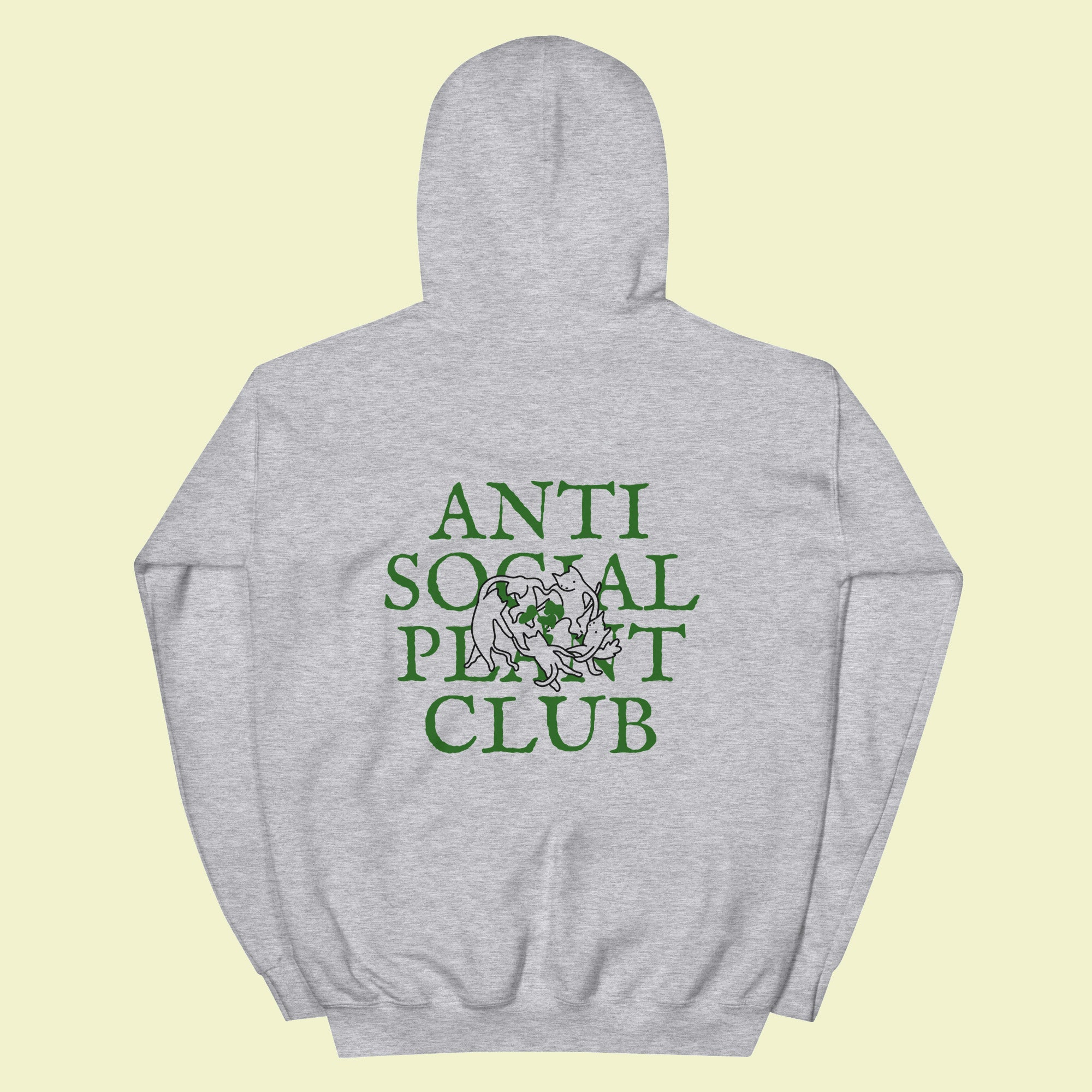 PLANT CULT 2 HOODIE GREY – antisocialplantclub