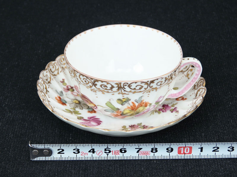 ドレスデン（Dresden）の デミタスティーカップ & ソーサー ドイツの