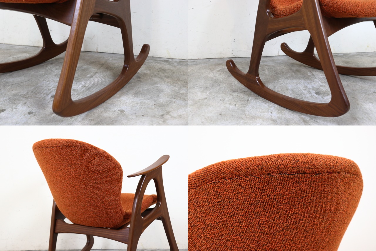 Erhardsen Andersen ロッキングチェア デンマーク ヴィンテージ 北欧